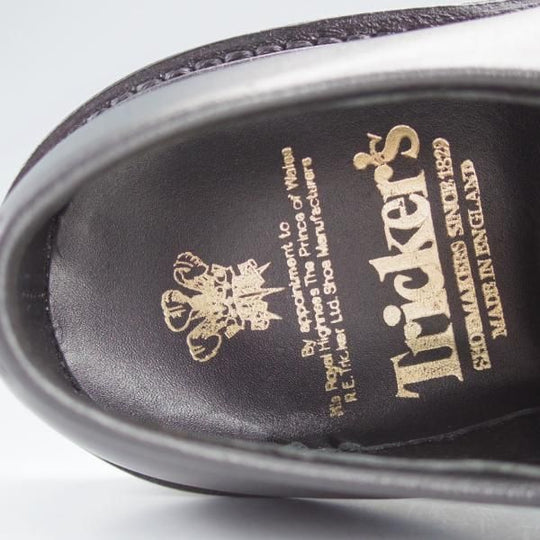 未使用★トリッカーズ SIZE 6【定価￥84,700-★(独)ワインハイマー社のオリヴィアレザー仕様】DANIEL/短靴/黒/メンズ/Tricker's★i874