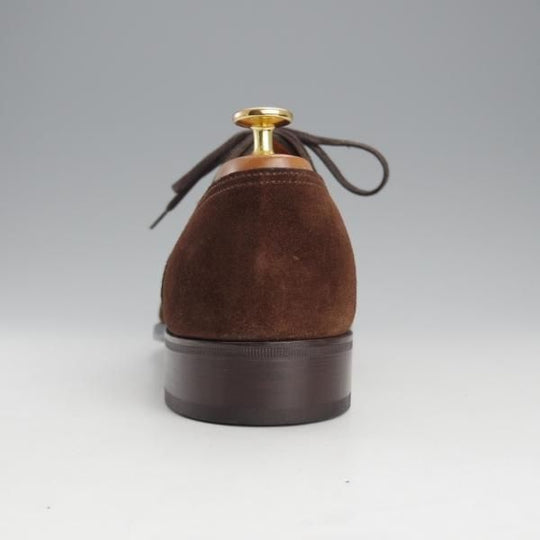 未使用★ジョンロブ 8E【貴重★イヤーモデル(2011年)/プレステージライン】8000ラスト/ストレートチップ/スエード/濃茶/JOHN LOBB★i875