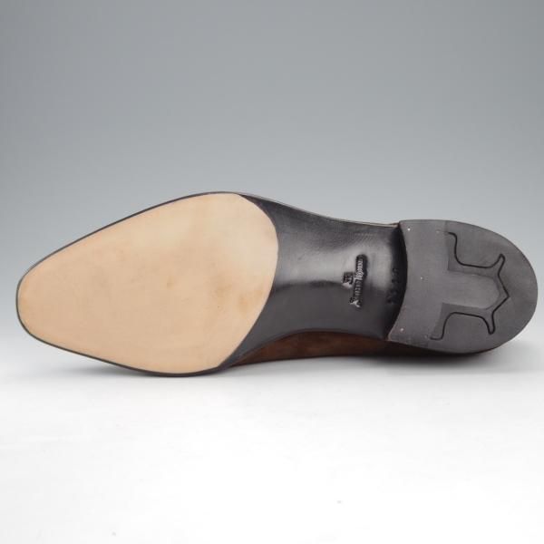 未使用★ジョンロブ 8E【貴重★イヤーモデル(2011年)/プレステージライン】8000ラスト/ストレートチップ/スエード/濃茶/JOHN LOBB★i875