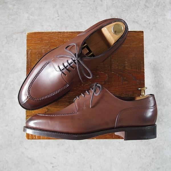 EDWARD GREEN ブラウン オックスフォードシューズ未使用新古　紳士革靴 EDWARD GREEN ブラウン オックスフォードシューズ未使用新古 紳士革靴