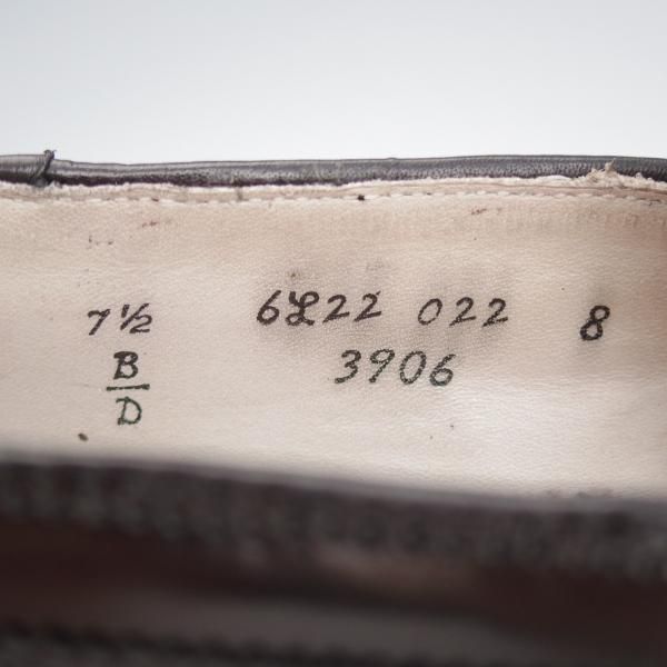 ★オールデン 7.5D【現行定価17万円程度★コードバン仕様/ユナイテッドアローズ別注】3906/タッセルローファー/黒/Alden★i885