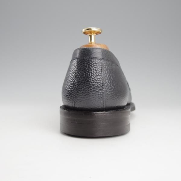 極美品★(英)チーニー 8F【定価￥82,500-★ダイナイトソール仕様/HOWARD R】5203ラスト/コインローファー/紺/メンズ/CHEANEY★i886