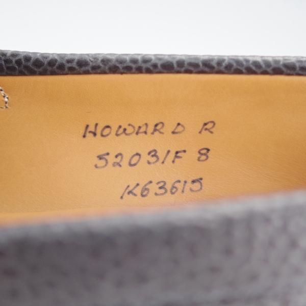 極美品★(英)チーニー 8F【定価￥82,500-★ダイナイトソール仕様/HOWARD R】5203ラスト/コインローファー/紺/メンズ/CHEANEY★i886