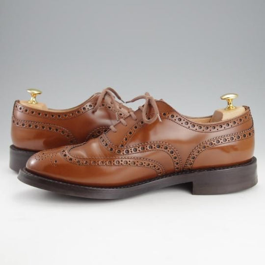 極美品★チャーチ 90F/UK9【現行定価￥176,000-★ダイナイトソール仕様/BURWOOD R】バーウッド/81ラスト/フルブローグ/Church's★i887