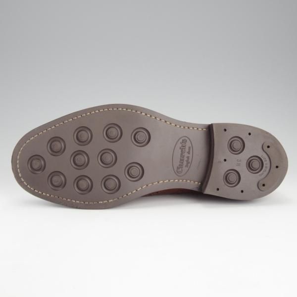 極美品★チャーチ 90F/UK9【現行定価￥176,000-★ダイナイトソール仕様/BURWOOD R】バーウッド/81ラスト/フルブローグ/Church's★i887