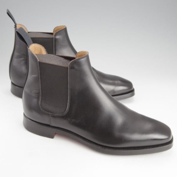 極上★クロケット&ジョーンズ 6E【定価￥101,200-★CHELSEA 3/チェルシー 3】サイドゴアブーツ/238ラスト/黒/Crockett&Jones★i888