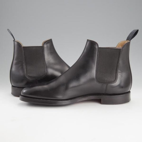 極上★クロケット&ジョーンズ 6E【定価￥101,200-★CHELSEA 3/チェルシー 3】サイドゴアブーツ/238ラスト/黒/Crockett&Jones★i888