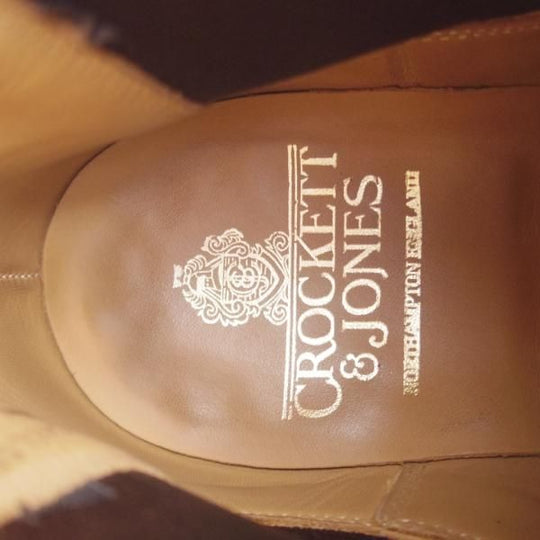 極上★クロケット&ジョーンズ 6E【定価￥101,200-★CHELSEA 3/チェルシー 3】サイドゴアブーツ/238ラスト/黒/Crockett&Jones★i888