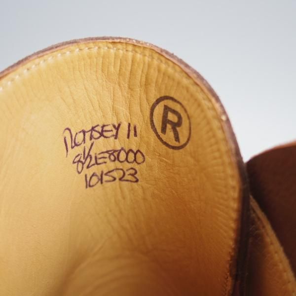 未使用★ジョンロブ 8.5E【同系モデル定価￥290,400-★ROMSEY 2/ロムゼイ 2】8000ラスト/チャッカブーツ/スエード/茶/JOHN LOBB★i892