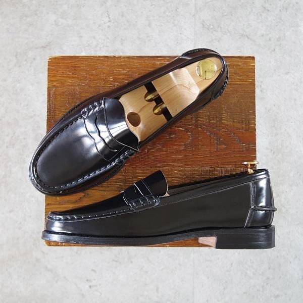 未使用★チャーチ 70F/UK7【旧チャーチ★ブックバインダーカーフ/LICHFIELD】96ラスト/コインローファー/黒/メンズ/Church's★i894