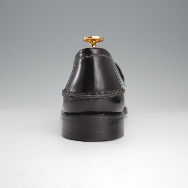 未使用★チャーチ 70F/UK7【旧チャーチ★ブックバインダーカーフ/LICHFIELD】96ラスト/コインローファー/黒/メンズ/Church's★i894