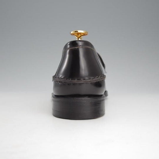 未使用★チャーチ 70F/UK7【旧チャーチ★ブックバインダーカーフ/LICHFIELD】96ラスト/コインローファー/黒/メンズ/Church's★i894