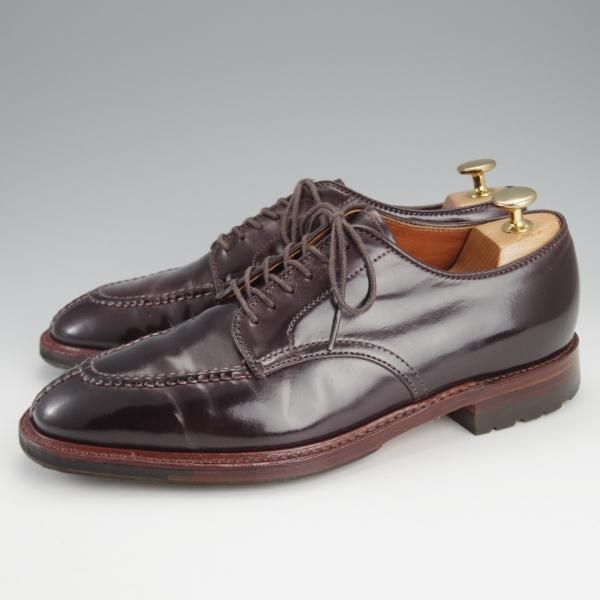 極上★オールデン 7D【貴重★コードバン/プラザラスト仕様のNST/アンティークエッジ】4330CY/ノルウィージャンフロント/赤茶/Alden★i895