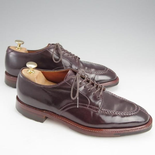 極上★オールデン 7D【貴重★コードバン/プラザラスト仕様のNST/アンティークエッジ】4330CY/ノルウィージャンフロント/赤茶/Alden★i895