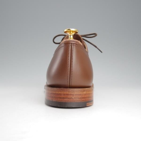 未使用★チャーチ 80F/UK8【シャノンと同じ103ラスト★プレーントゥ/5都市ロゴ】BARKSON/カーフ/茶/WALNUT/メンズ/Church's★i896