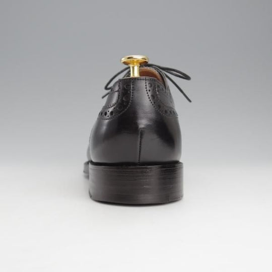 極美品★(英)チーニー 8.5F【定価￥63,720-★セミブローグ/KINGS CLIFFE】1886ラスト/カーフ/黒/メンズ/CHEANEY★i898