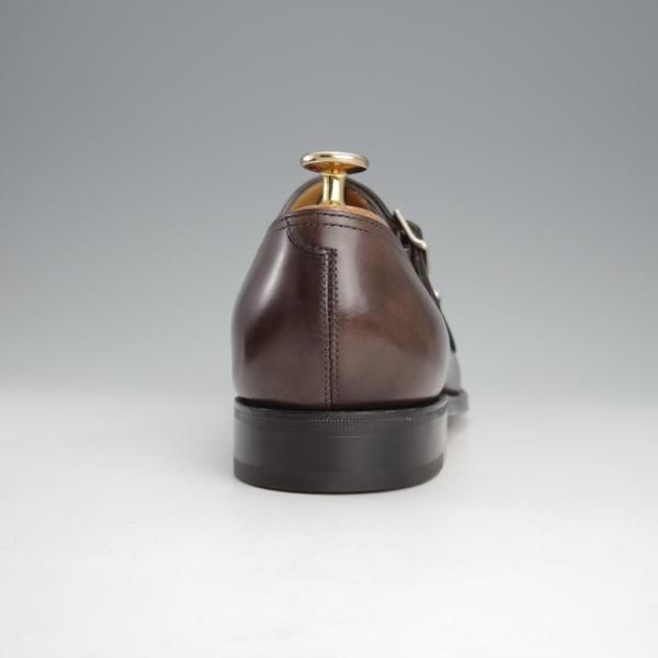 未使用★ジョンロブ 7E【貴重★CAMBORNE/ミスティカーフ】7000ラスト/ケンボーン/ダブルモンク/PEWTER/茶/JOHN LOBB★i906