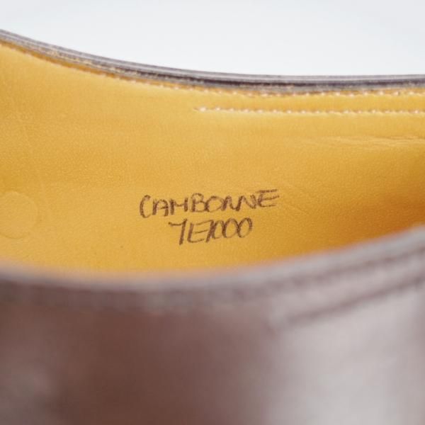 未使用★ジョンロブ 7E【貴重★CAMBORNE/ミスティカーフ】7000ラスト/ケンボーン/ダブルモンク/PEWTER/茶/JOHN LOBB★i906