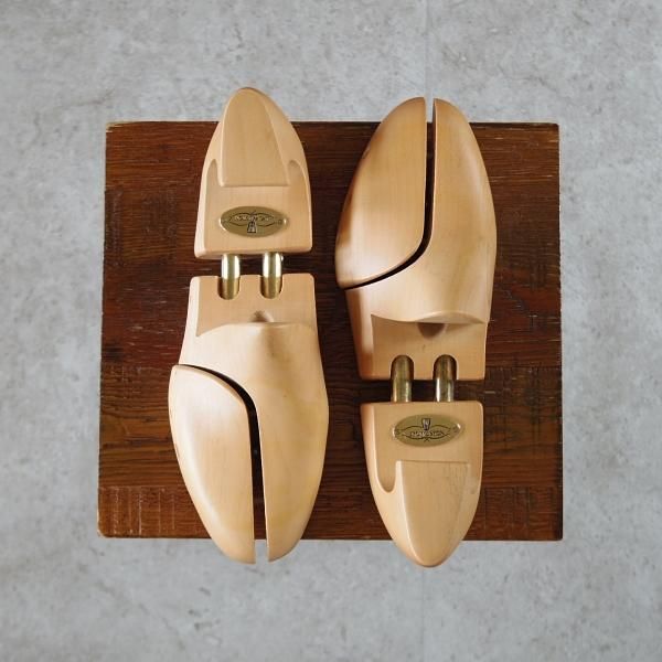 極上★J.M.ウエストン SIZE 7【現行定価￥16,500-★純正シューツリー/032L/ハントダービー】木製シューキーパー/Weston/ウェストン★i908