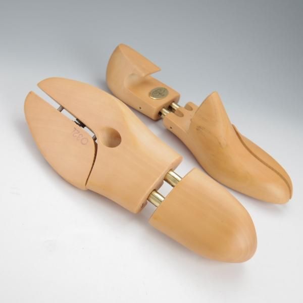 極上★J.M.ウエストン SIZE 7【現行定価￥16,500-★純正シューツリー/032L/ハントダービー】木製シューキーパー/Weston/ウェストン★i908