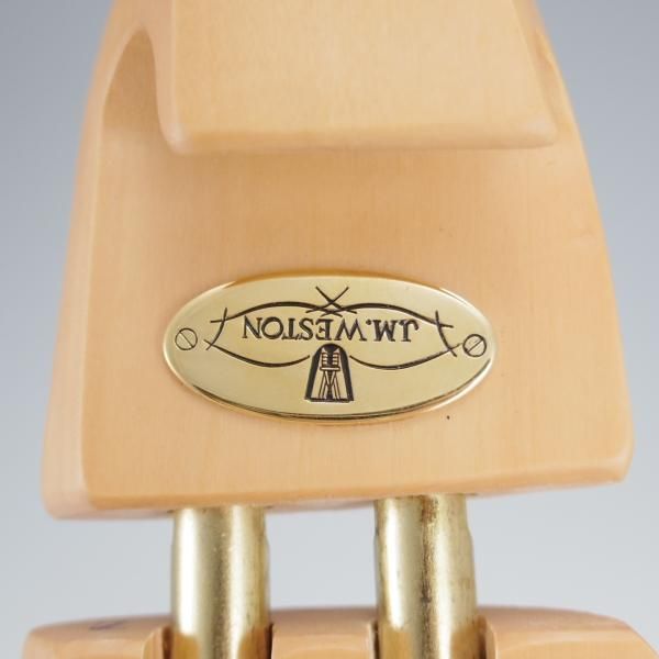 極上★J.M.ウエストン SIZE 7【現行定価￥16,500-★純正シューツリー/032L/ハントダービー】木製シューキーパー/Weston/ウェストン★i908