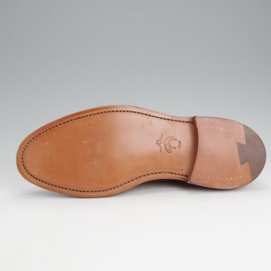 未使用★クロケット&ジョーンズ UK7.5/US8D【貴重★ブラックフリース別注/(米)トムブラウン監修】茶×白/ブルックスブラザーズ★i909