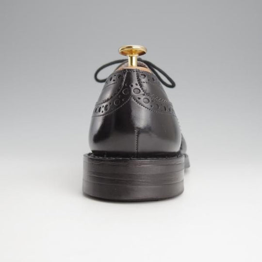 極美品★チャーチ 75F/UK7.5【定価￥160,600-★ダイナイトソール仕様/BURWOOD R】バーウッド/81ラスト/フルブローグ/黒/Church's★i913