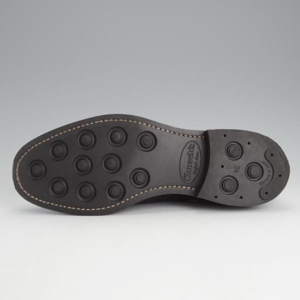 極美品★チャーチ 75F/UK7.5【定価￥160,600-★ダイナイトソール仕様/BURWOOD R】バーウッド/81ラスト/フルブローグ/黒/Church's★i913