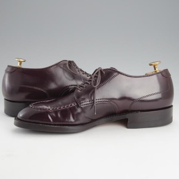 極美品★オールデン 7.5D【定価￥173,800-★コードバン仕様/モディファイドラスト】54038/Uチップ/バーガンディー/#8/赤茶/Alden★i914