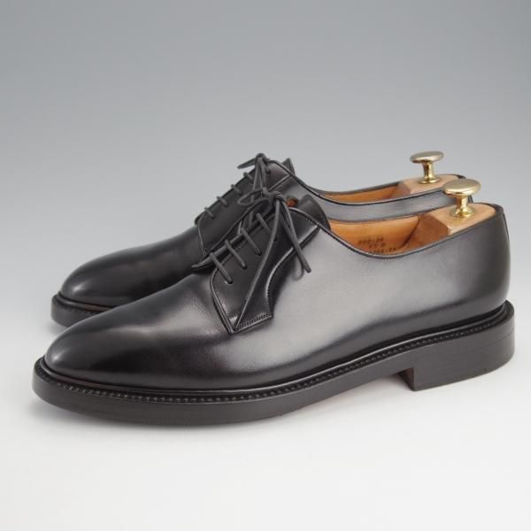 J.M.ウエストン 6E【貴重★旧ロゴ/592/プレーントゥ】26ラスト/ヴィンテージ/カーフ/黒/メンズ/Weston/ウェストン★l076-5.7 jm weston 6の通販