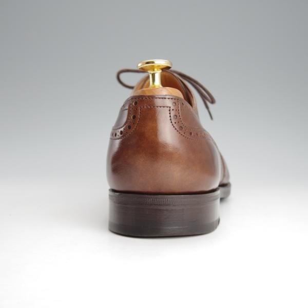 極上★ジョンロブ 8.5E【貴重★8695ラスト/DARBY 2/ミュージアムカーフ】ダービー/フルブローグ/パリジャンブラウン/JOHN LOBB★i918