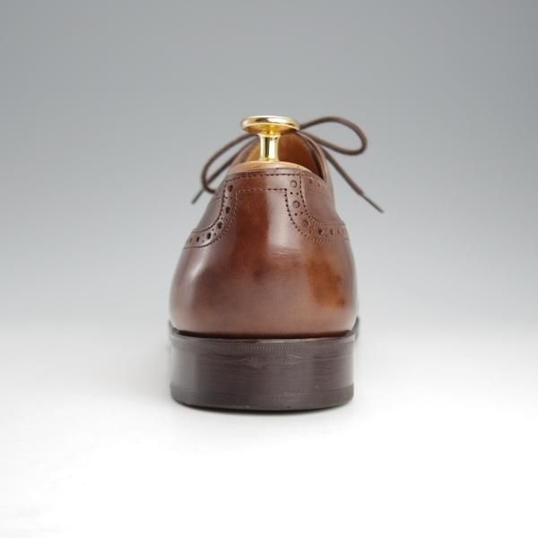 極上★ジョンロブ 8.5E【貴重★8695ラスト/DARBY 2/ミュージアムカーフ】ダービー/フルブローグ/パリジャンブラウン/JOHN LOBB★i918