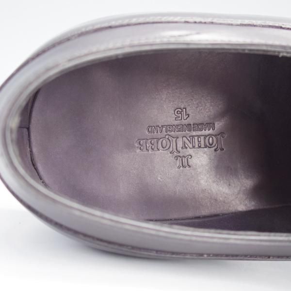 未使用★ジョンロブ 8E【限定★ジャーミンストリート15周年記念モデル/Jermyn 15】8000ラスト/カーフ/黒/メンズ/JOHN LOBB★i919