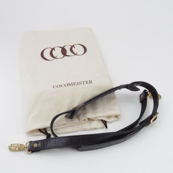 ★ココマイスター/COCOMEISTER【定価￥155,000-★ブライドルレザー/バンガーブリーフ】ブリーフケース/バッグ/メンズ/ビジネス/紺/鞄★N5837