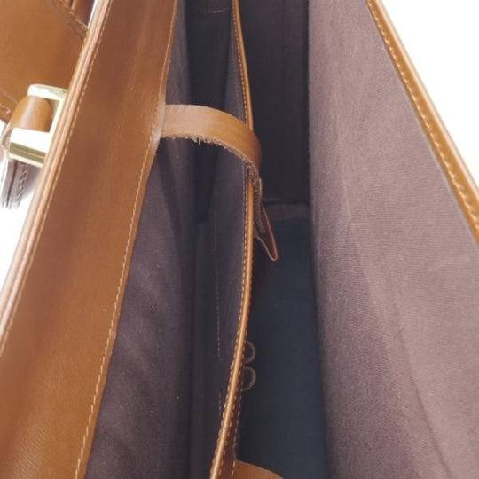 極上★ポーター/PORTER【貴重★レザー/ダレスバッグ】メンズ/ビジネス/バッグ/ブリーフケース/茶/革/鞄★N5842