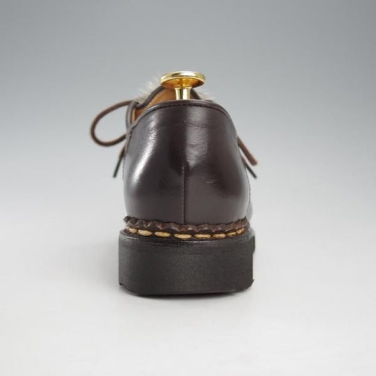 美品★パラブーツ(レディース) SIZE 4【貴重★フォック仕様(アザラシの毛皮)/ミカエル/MICHAEL】チロリアンシューズ/Paraboot★i926
