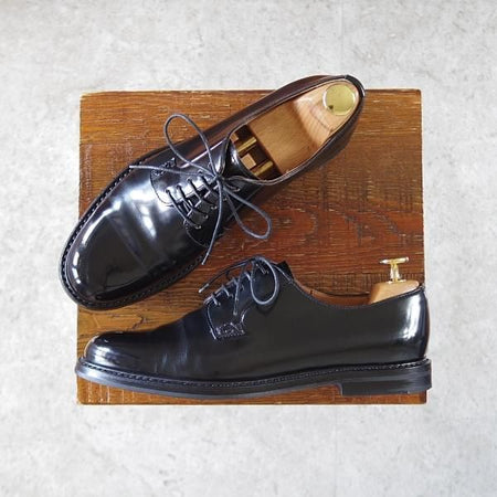 美品★チャーチ(レディース) SIZE 37【定価￥148,500-★シャノン/SHANNON 2WR】黒/プレーントゥ/Church's★i927