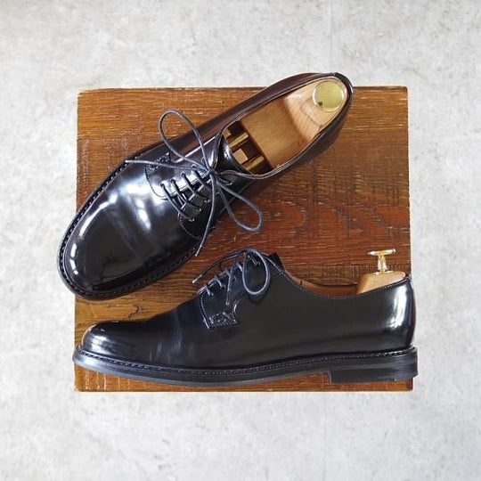 美品★チャーチ(レディース) SIZE 37【定価￥148,500-★シャノン/SHANNON 2WR】黒/プレーントゥ/Church's★i927