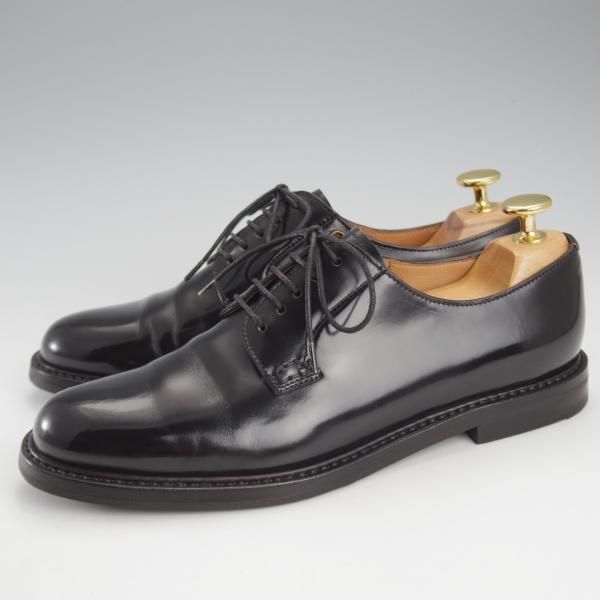 美品★チャーチ(レディース) SIZE 37【定価￥148,500-★シャノン/SHANNON 2WR】黒/プレーントゥ/Church's★i927
