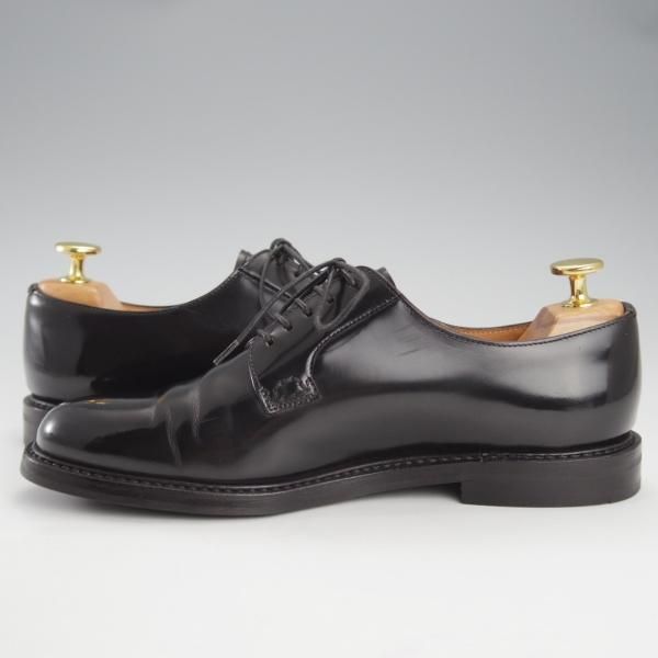 美品★チャーチ(レディース) SIZE 37【定価￥148,500-★シャノン/SHANNON 2WR】黒/プレーントゥ/Church's★i927