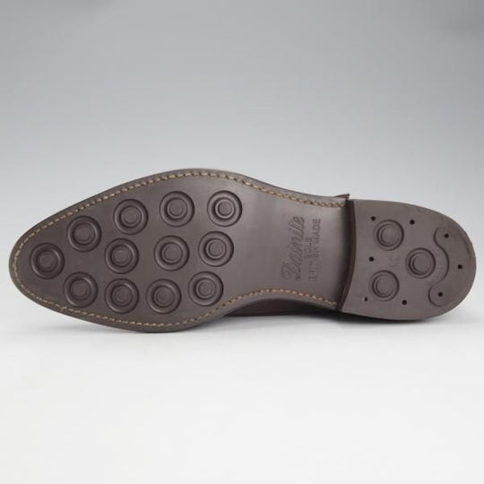 極美品★トレーディングポスト SIZE 7【定価￥51,700-★ダイナイトソール/撥水レザー】T606/ダブルモンク/濃茶/ユニオンロイヤル製★i929