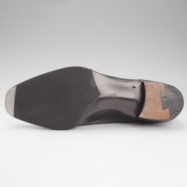 美品★Oriental/オリエンタル SIZE 7【定価￥71,500-★EG/ドーバー似寄モデル/スキンステッチ】ベベルドグッドイヤー/Uチップ/黒★i931