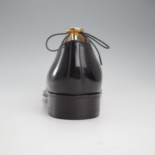 極美品★(伊)タニノクリスチー SIZE 6.5【定価15万円以上★クォーターブローグ/108350】カーフ/黒/メンズ/TANINO CRISCI★i932