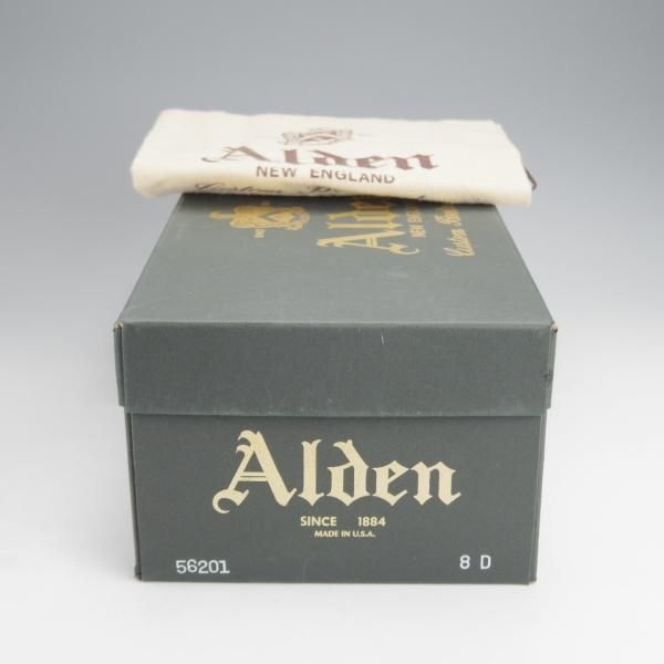 極上★オールデン 8D【定価￥169,400-★コードバン仕様/モディファイドラスト/56201】パンチドキャップトゥ/#8/赤茶/Alden★i934