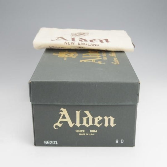 極上★オールデン 8D【定価￥169,400-★コードバン仕様/モディファイドラスト/56201】パンチドキャップトゥ/#8/赤茶/Alden★i934