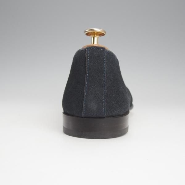 未使用★POLPETTA/ポルペッタ SIZE 40【定価￥35,200-★シップス別注/ベルジャンシューズ】タッセルローファー/スエード/紺★i937