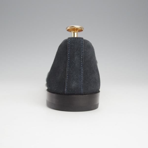 未使用★POLPETTA/ポルペッタ SIZE 40【定価￥35,200-★シップス別注/ベルジャンシューズ】タッセルローファー/スエード/紺★i937