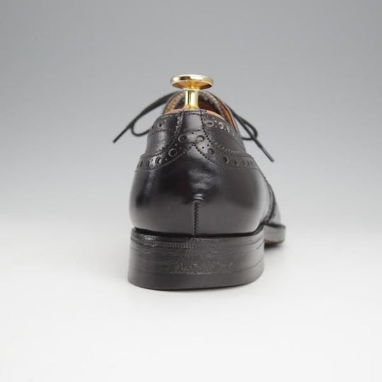 極上★チャーチ 70F/UK7【現行定価￥160,600-★旧チャーチ/73ラスト/CHETWYND】チェットウィンド/3都市ロゴ/黒/カーフ/Church's★i938