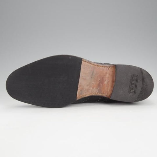 極上★チャーチ 70F/UK7【現行定価￥160,600-★旧チャーチ/73ラスト/CHETWYND】チェットウィンド/3都市ロゴ/黒/カーフ/Church's★i938