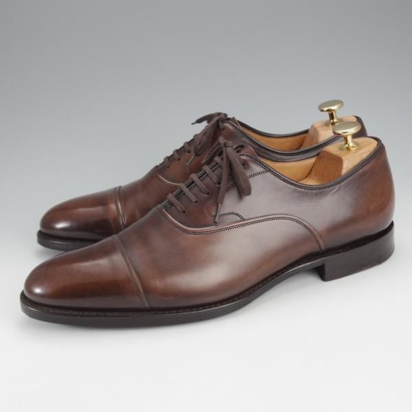 ★チャーチ 80F/UK8【貴重★上級137コレクション/LAMPORT/ランポート】ストレートチップ/カーフ/濃茶/メンズ/Church's★i940